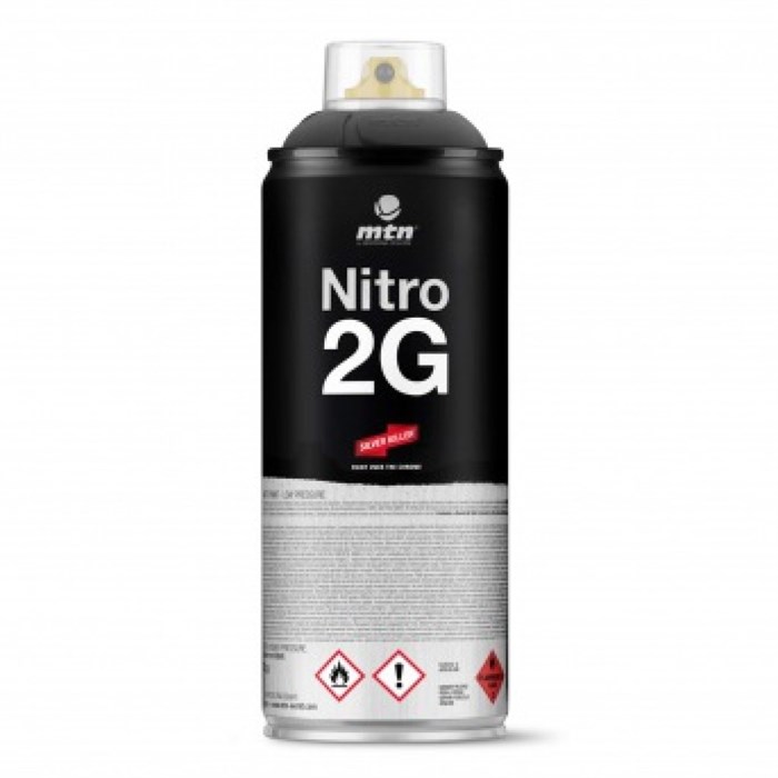 Краска MTN 2G NITRO Черный 400 мл - фото 5865