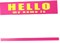 Стикеры "HELLO my name is" 1817