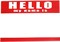 Стикеры "HELLO my name is" 1817
