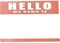 Стикеры "HELLO my name is" 1817