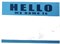 Стикеры "HELLO my name is" 1817